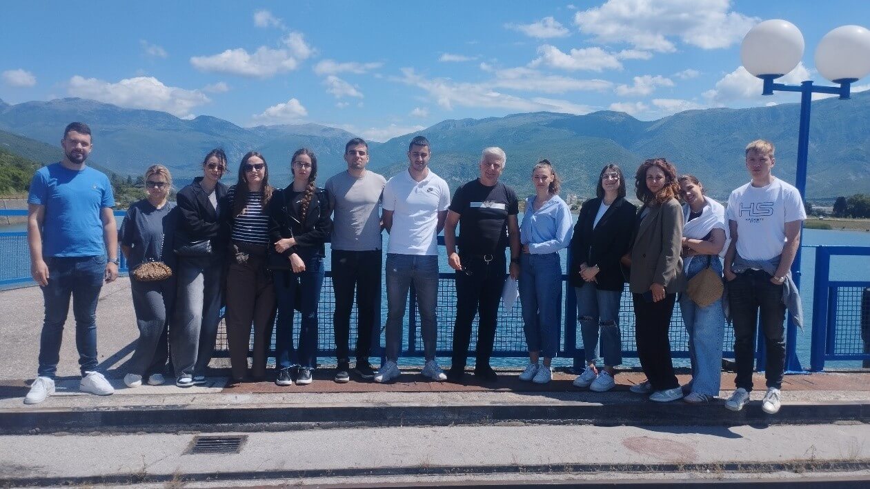 Studijski posjet – vodocrpilište Studenac i HE Mostar